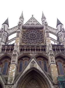 Westminster Abbey. The cropped version to get all the aimlessly wandering people out of the shot.