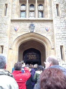We did get to see the Crown Jewels, but couldn't take any pictures. They sure were sparkly though!