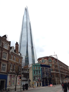Another notable building in London, the Shard.