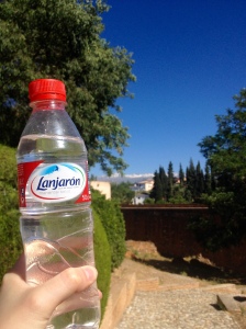 This water came from the springs from that mountain over yonder (Sierra Nevadas).
